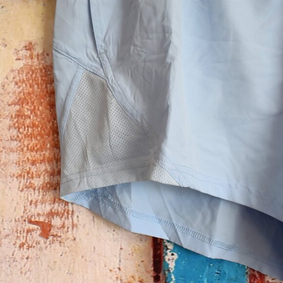 Women's Athletic Works Running Shorts 3.5 Inseam XXXLARGE Blue Magic NEW - Picture 3 of 7